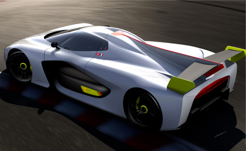Illustration for article titled Pininfarina's Cool Hydrogen-Powered Concept Promises Guilt-Free Track Time